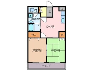 小俣駅 徒歩8分 1階の物件間取画像